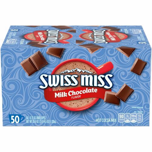 Pack of (50) Swiss Miss Regular Hot Chocolate Mix Packets Hot Cocoa Mix